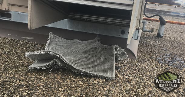 vent cover damaged